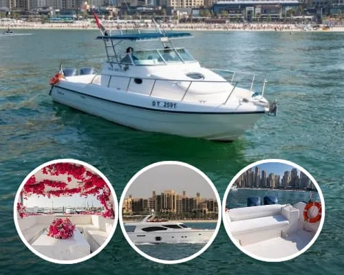 Blossom 32ft Yacht Front